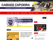 Tablet Screenshot of camaracapoeira.com.br